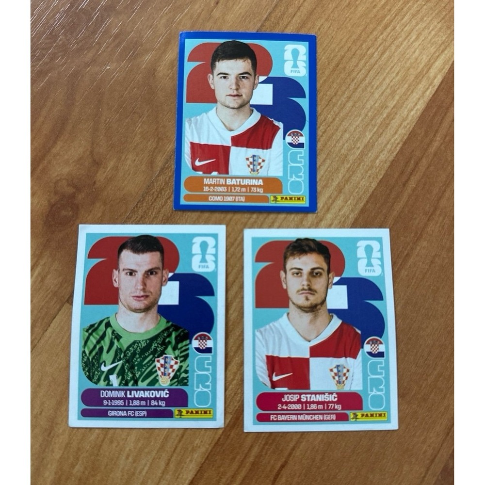 Panini World Cup 2026 Croacia Stickers